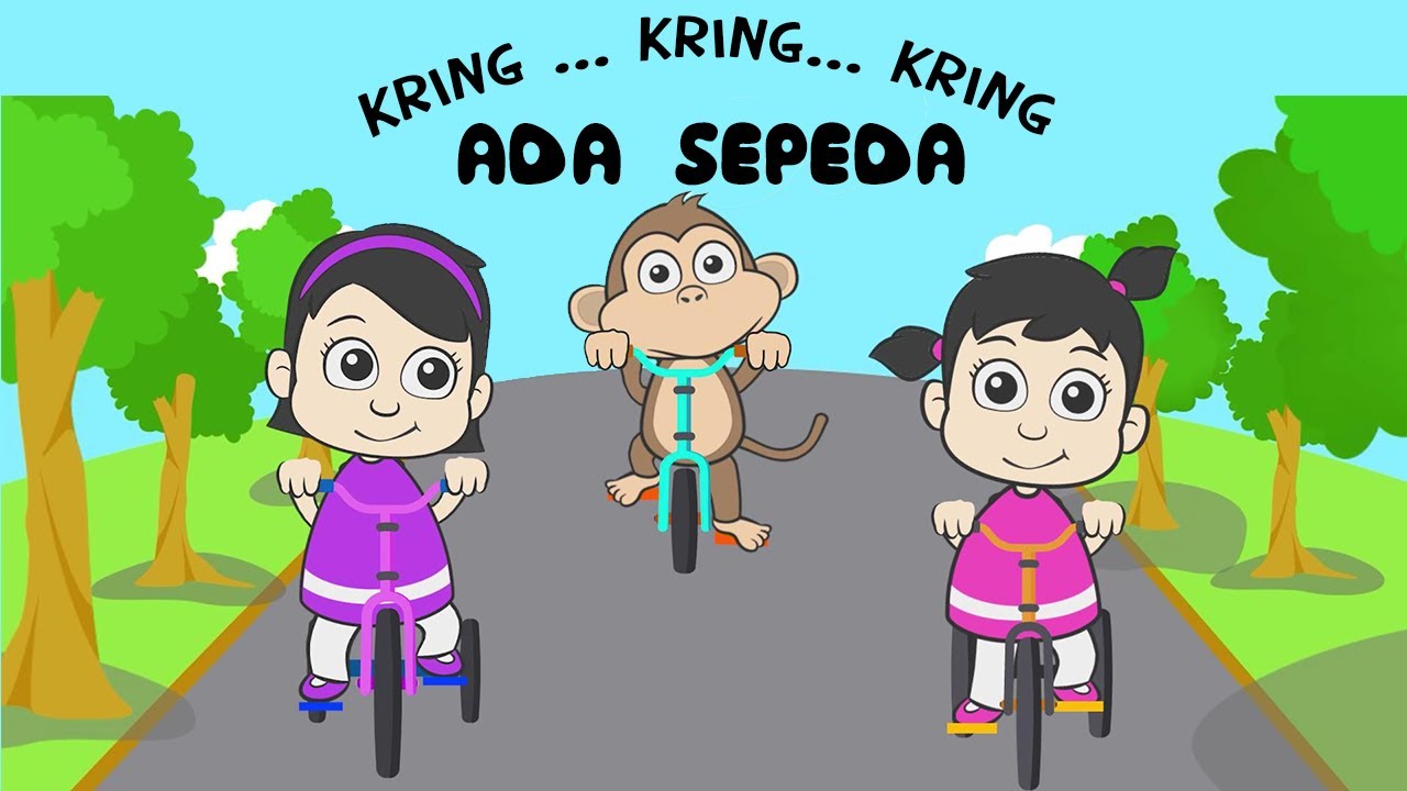 KRING SEPEDA &hearts; Lagu Anak dan Balita Indonesia | Keira Charma Fun