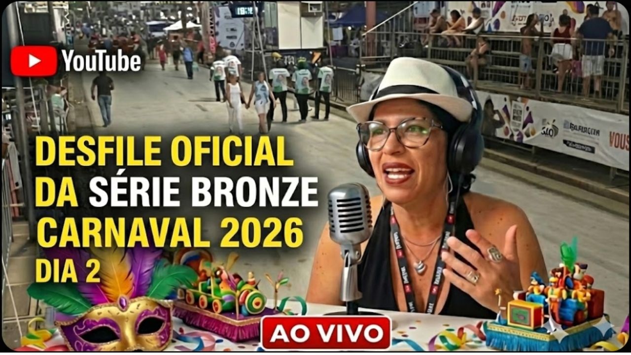 SÉRIE BRONZE 2026 (IRL): 10 Escolas na Intendente Magalhães! Transmissão DIA 2 Ritmo Carioca