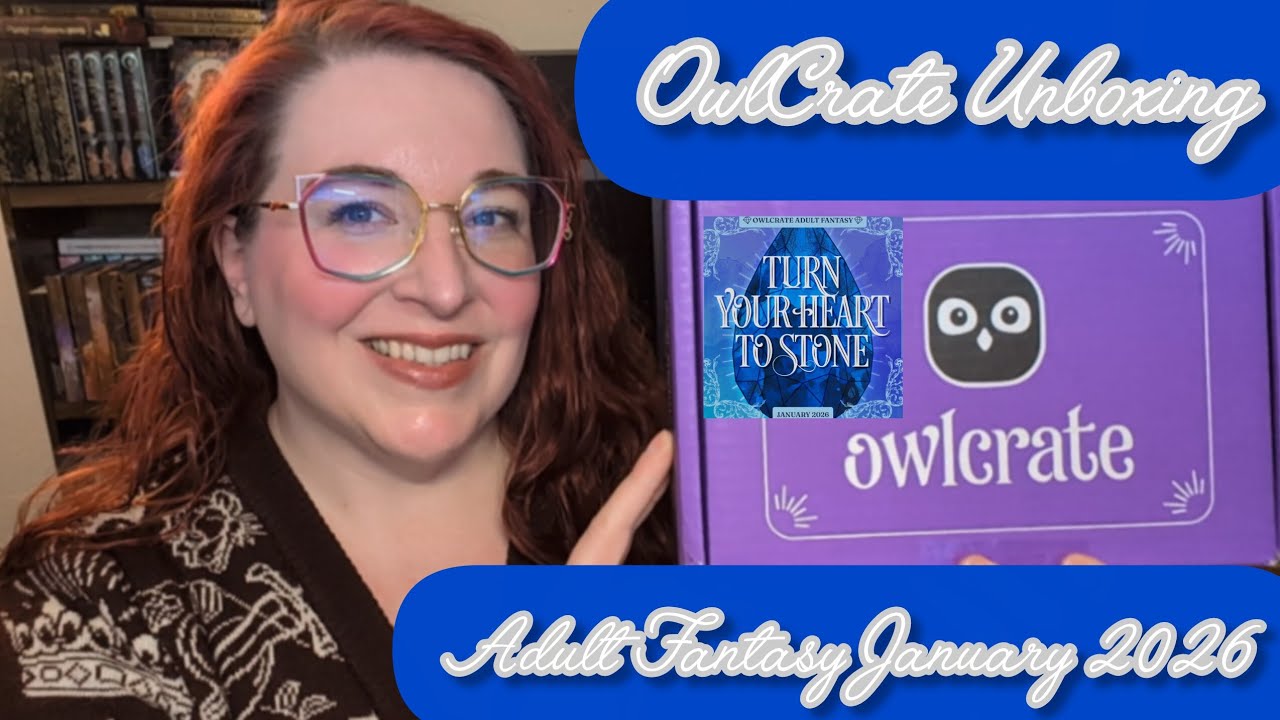 OwlCrate Adult Fantasy January 2026: Turn Your Heart to Stone 🗿 OwlCrate Unboxing 