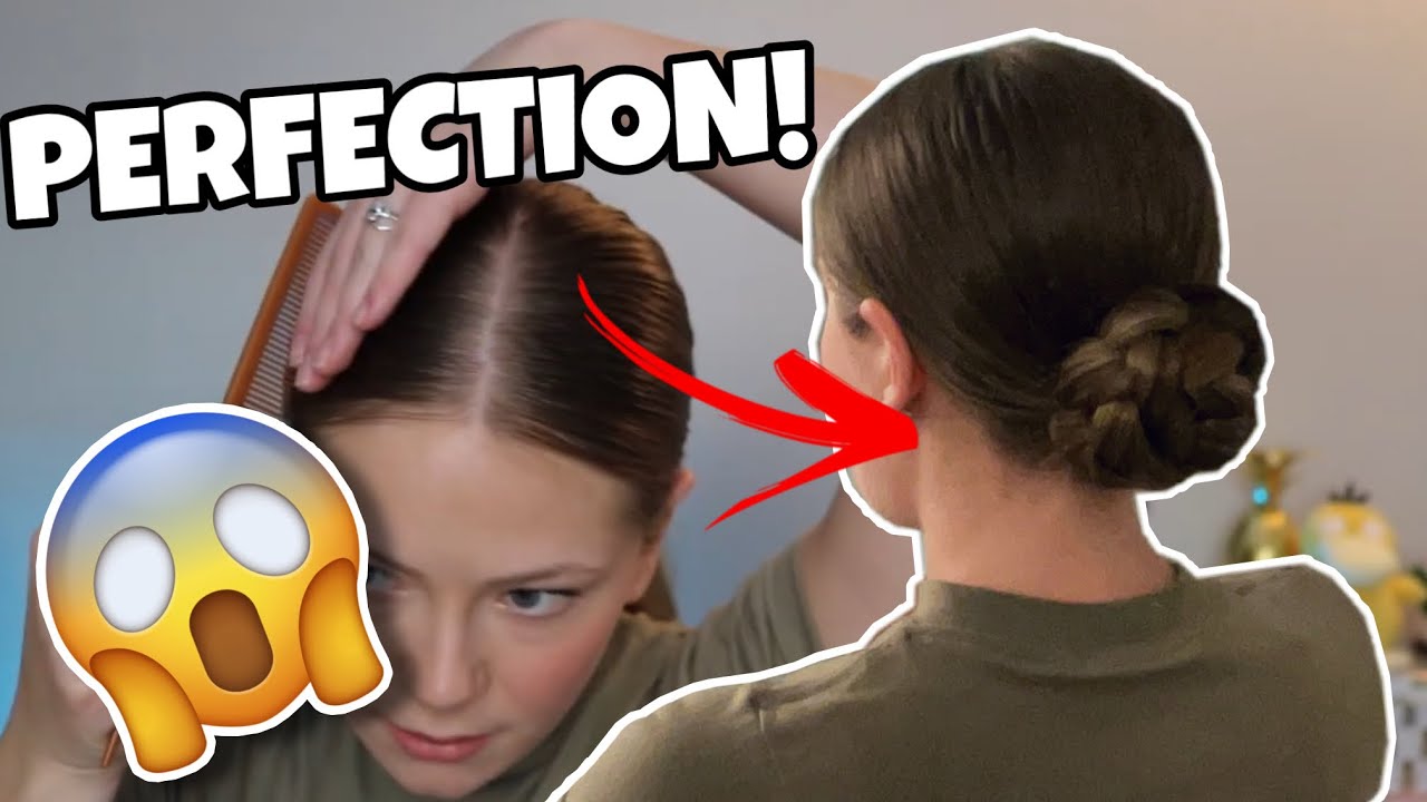 Do THIS To Get The PERFECT Bun! (Military/ROTC/Ballet)
