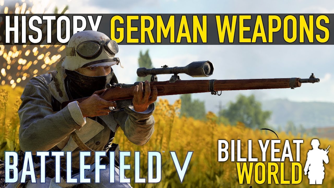 HISTORY OF WW2 GERMAN INFANTRY WEAPONS | BATTLEFIELD V