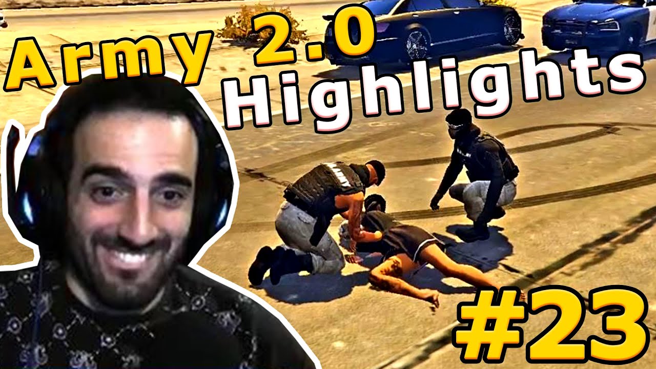 GTA5 GVMP | Army 2.0 Highlights #23 - Mund-zu-Mund-Beatmung