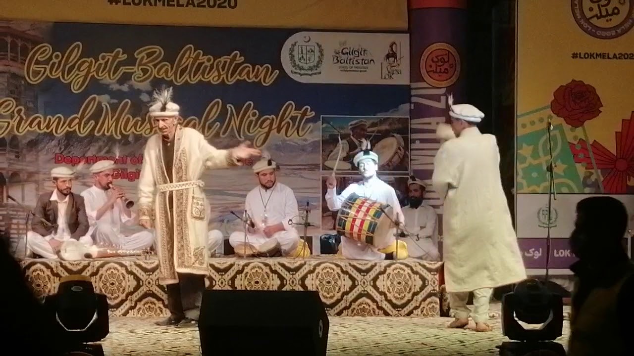 Gilgiti cultural show at lok virsa beautiful raks