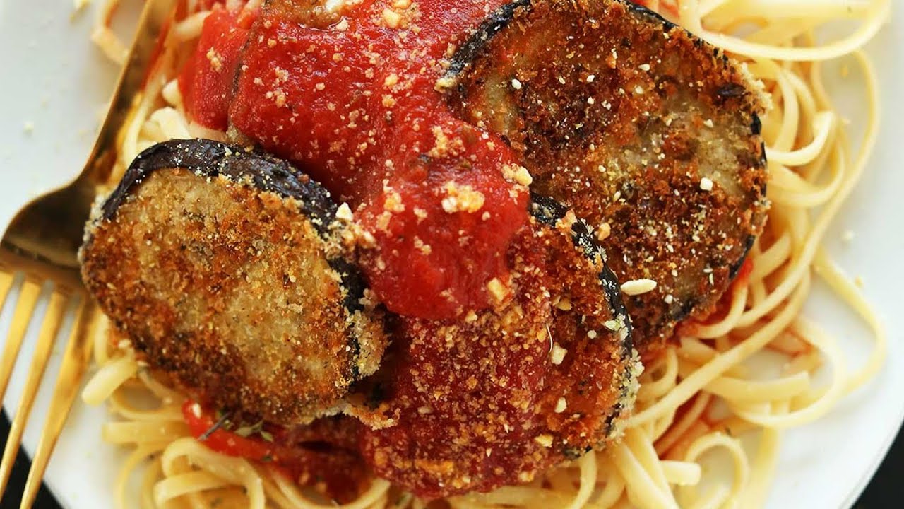 Vegan Eggplant Parmesan | Minimalist Baker Recipes