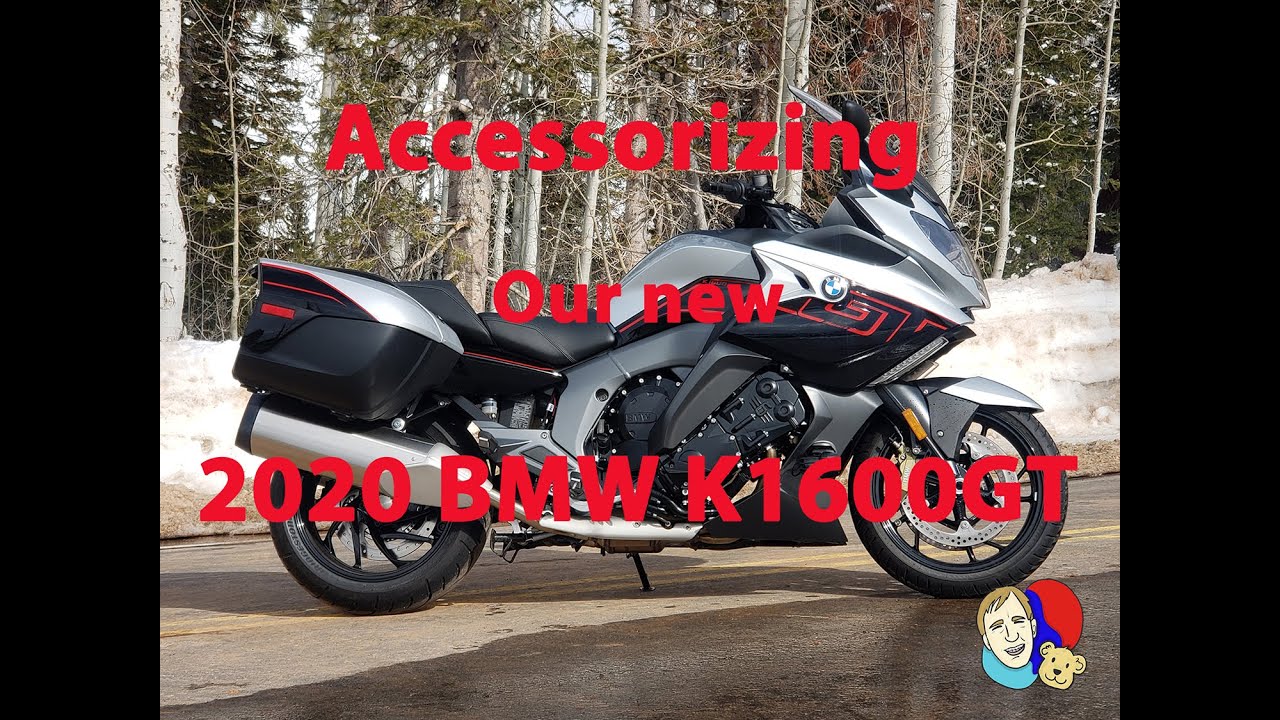 BMW K1600 GT 2020 года — первая установка аксессуаров, включая Grip Puppies, Cramp Buster и много...