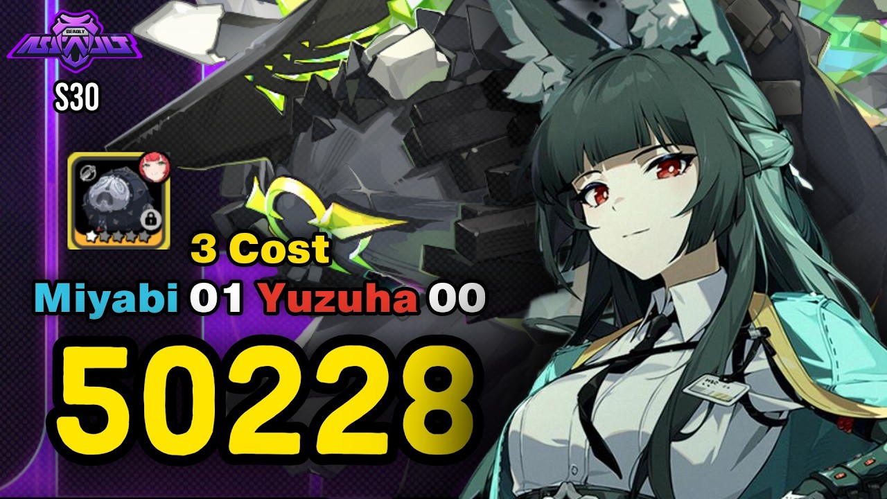 【ZZZ】 Dead End Butcher 179M hp M0W1 Miyabi - 50K | Deadly Assault S30 | Zenless Zone Zero 2.6