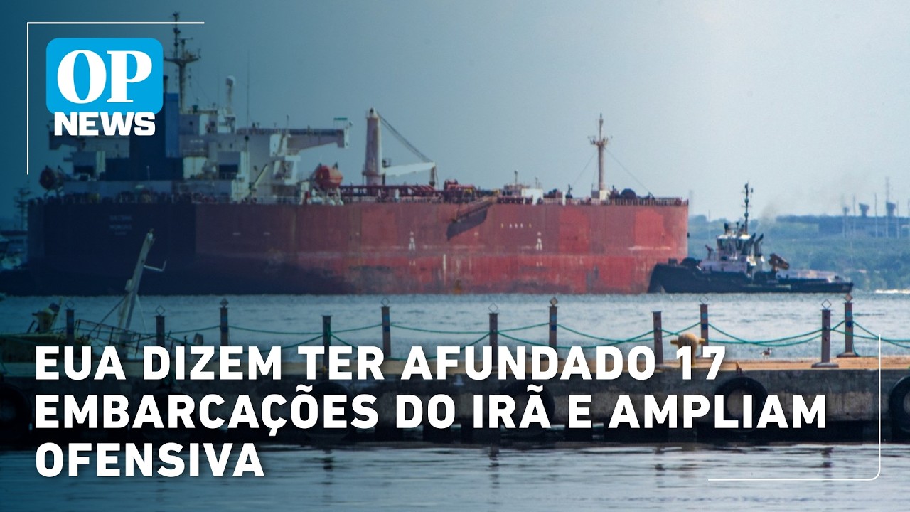 EUA dizem ter afundado 17 embarcações do Irã e ampliam ofensiva | O POVO News