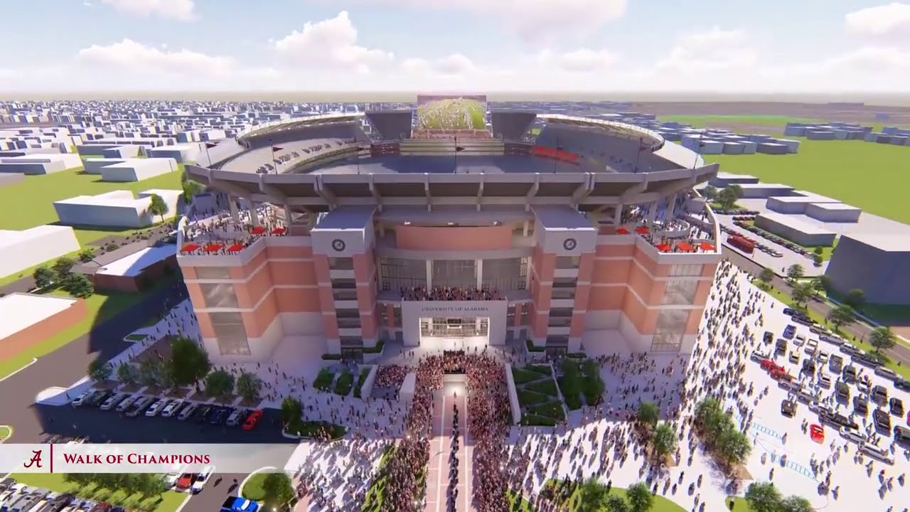 The Crimson Standard renderings for Alabama athletic facilities