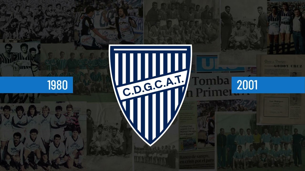 Evoluci&oacute;n del Escudo del Club Godoy Cruz Antonio Tomba