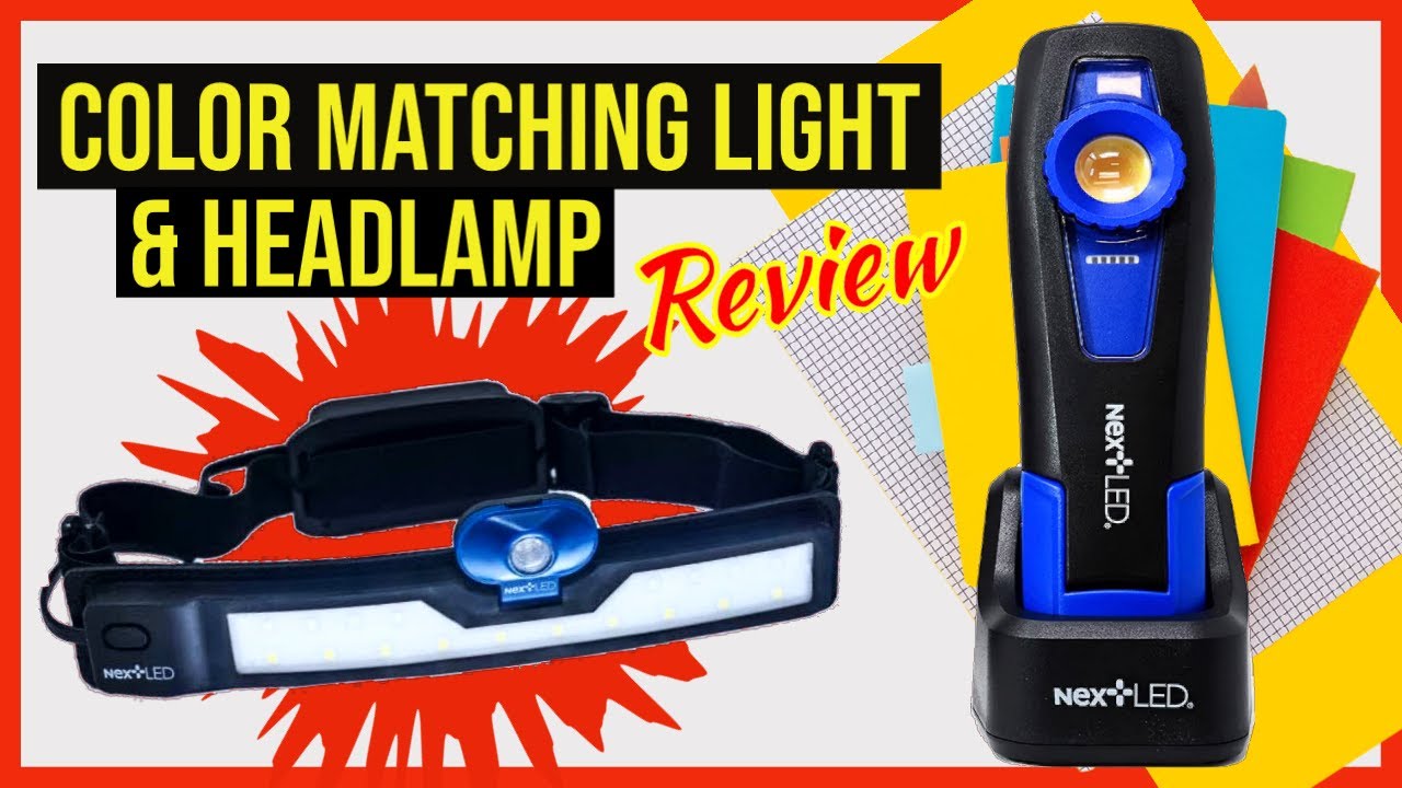 Color Matching Detail Light & Headlamp from NextLED, better than Harbor Freight Braun Lights