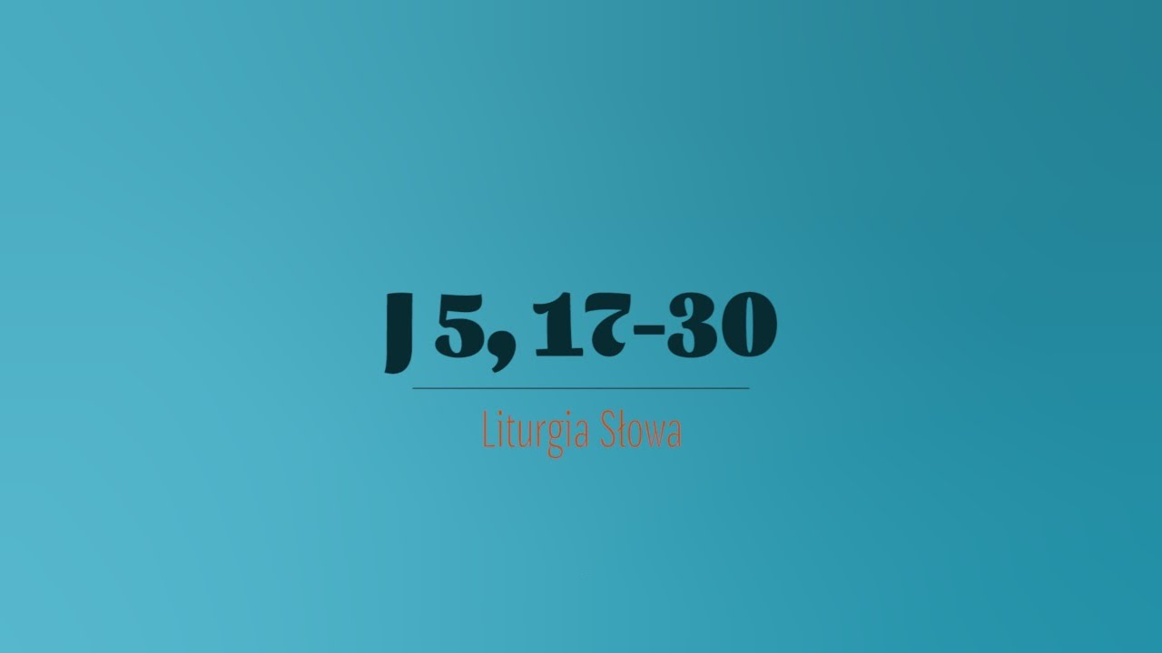 #Ewangelia | 18 marca 2026