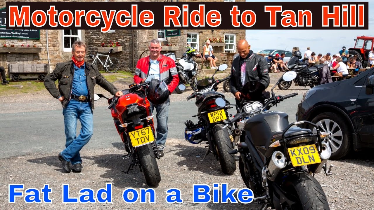 Motorcycle Ride to Tan Hill via Buttertubs Pass including Drone footage, Fat Lad on a Bike