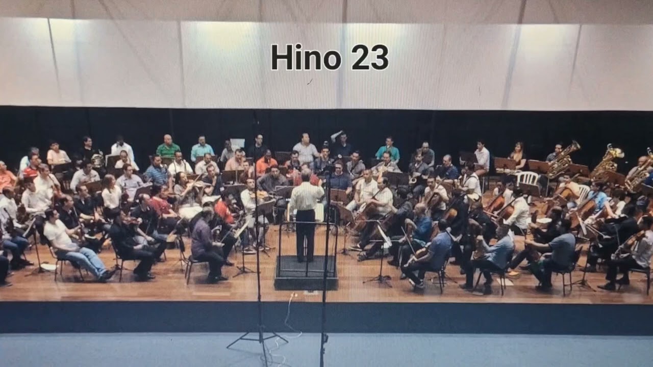 Hino 23 - O Senhor é o meu Pastor - Orquestrado - Gravação CDI - 27/02/2019.