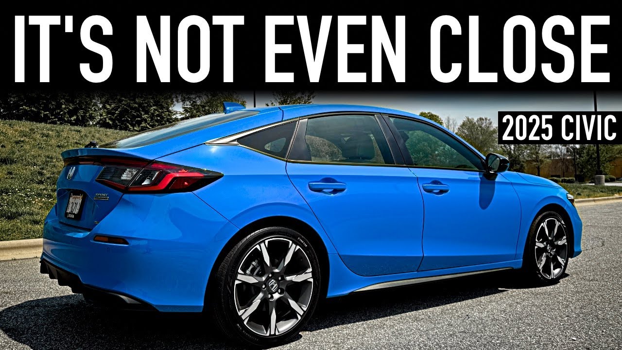The 2025 Honda Civic Hybrid Hatch is DESTROYING Competitors