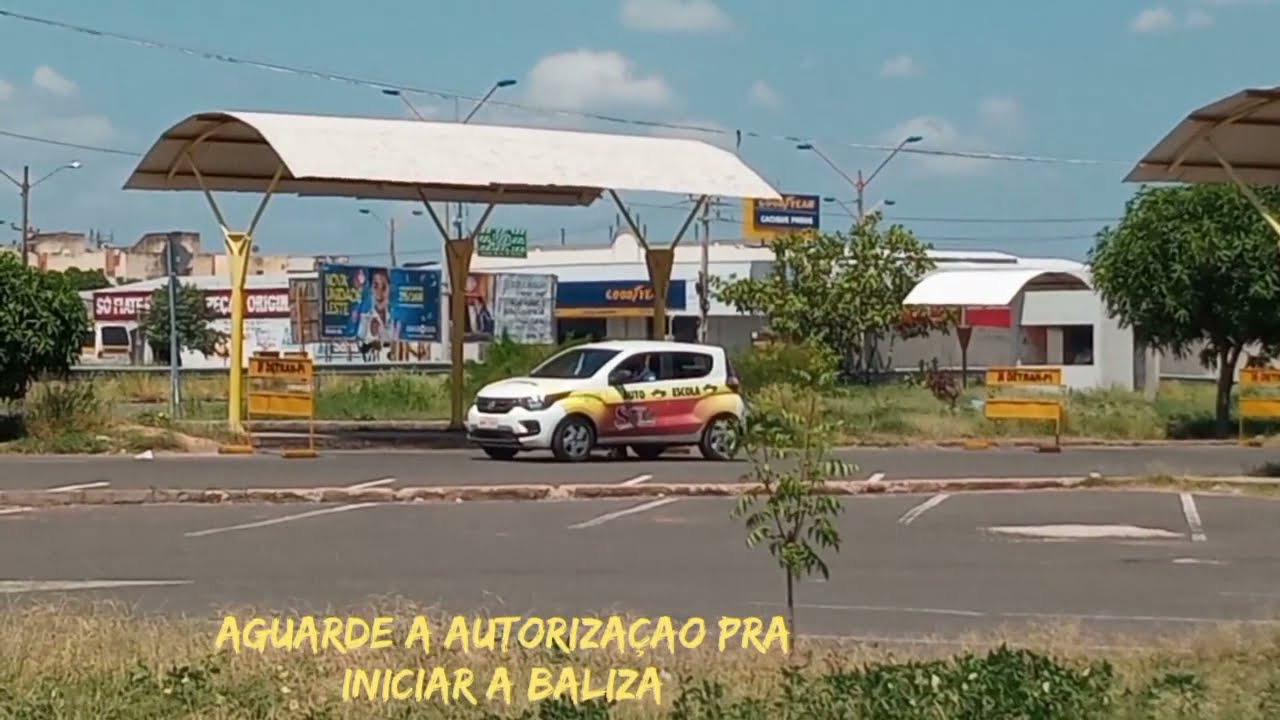Percurso interno de carro DETRAN-PI🚗🚘
