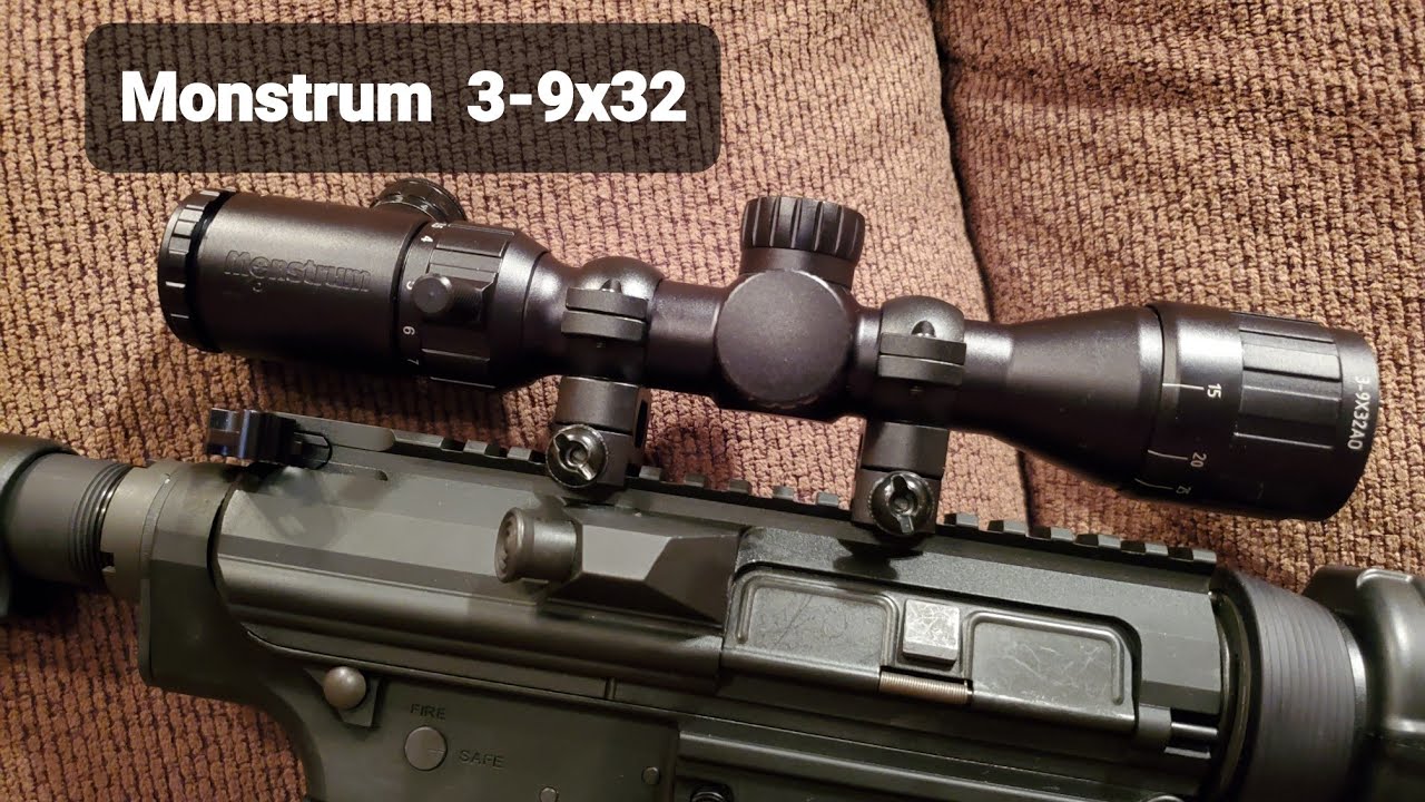 Monstrum 3-9×32 illuminated Reticle