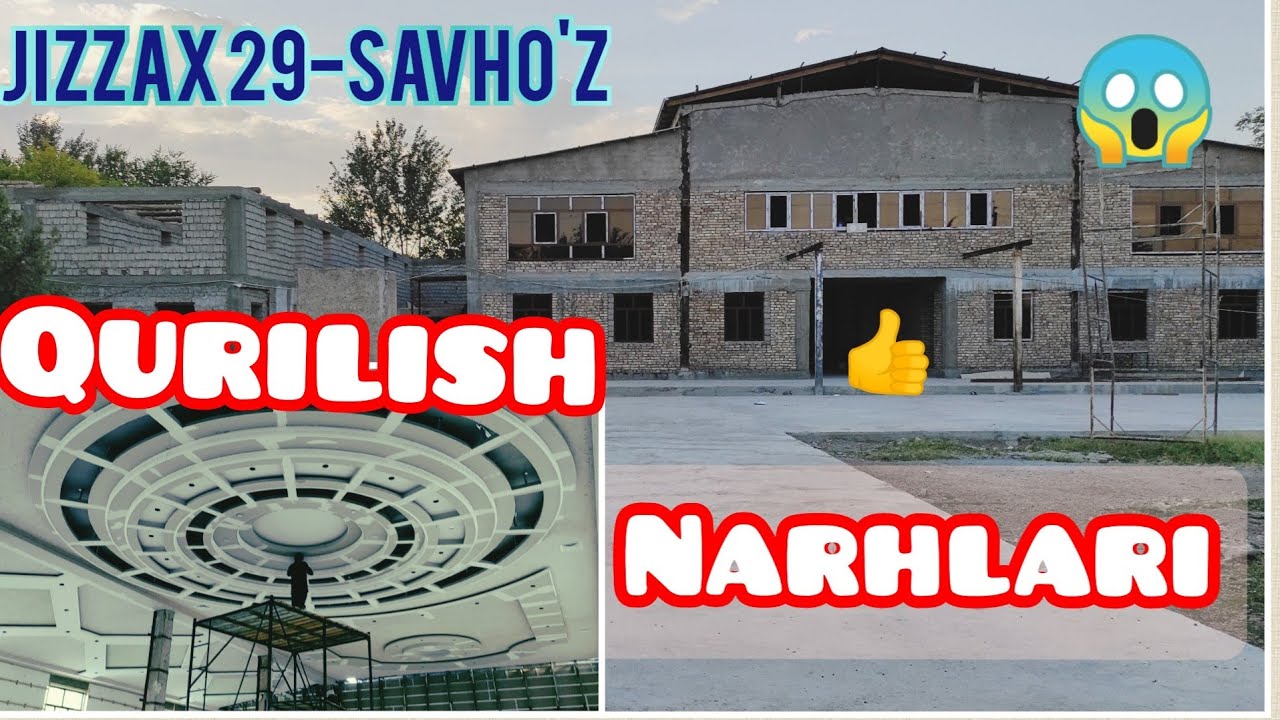 Jizzax 29-s QURILISH NARHLARI