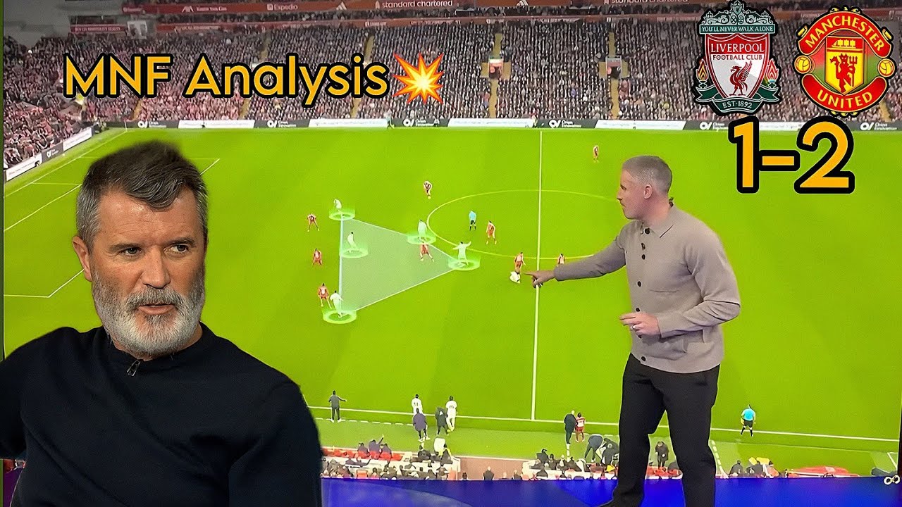 Jamie Carragher & Roy Keane Analyses How Amorim's Man Utd tactics Against Liverpool 2-1 Win💥MNF🚨