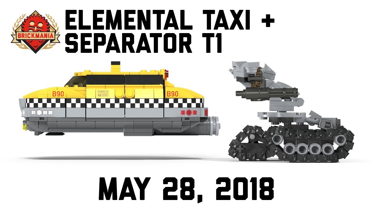 Elemental Taxi and Separator T1 - Custom Lego