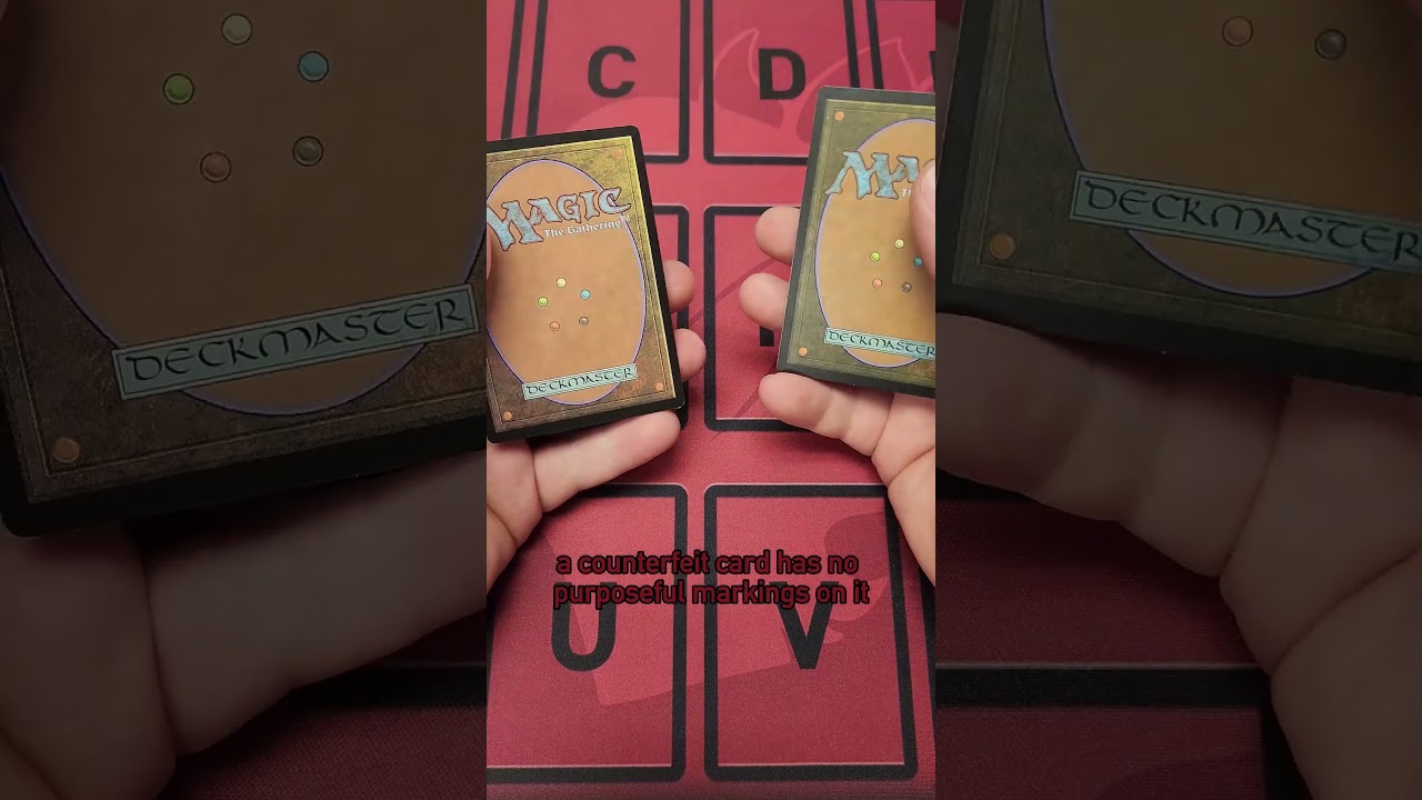 what is the difference between a proxy and a counterfeit? #proxy #mtg #counterfeit #gaming #bootleg