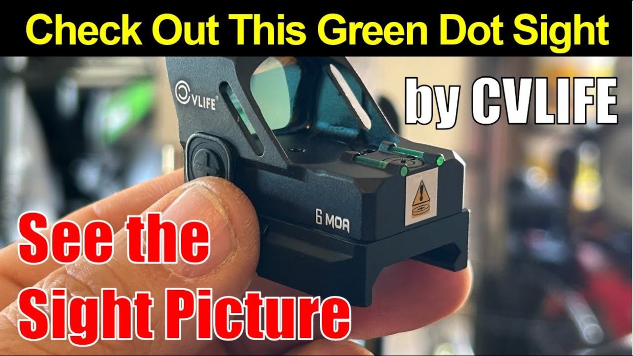 Check Out This Green Dot Sight by CVLIFE