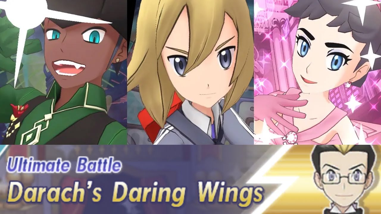 Anni Raihan, Paulo and SS Diantha Clear Darach's Daring Wings (Ultimate Battle) | Pok&eacute;mon Masters EX