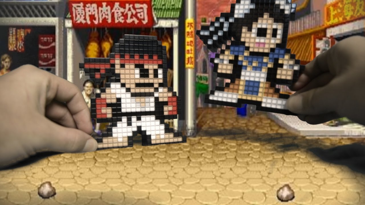 PDP's Pixel Pals! The coolest way light your game room (Chun Li, Ryu)