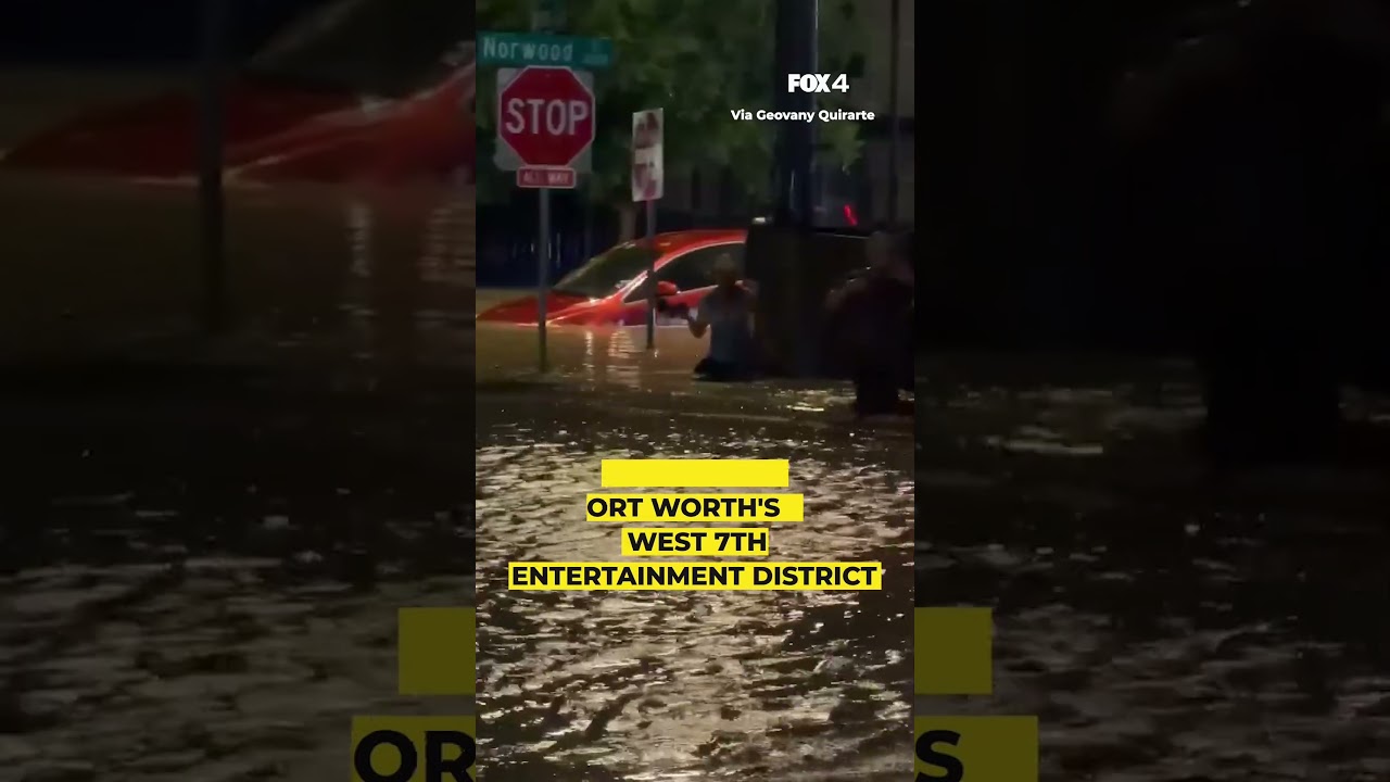 Fort Worth West 7th Flooding