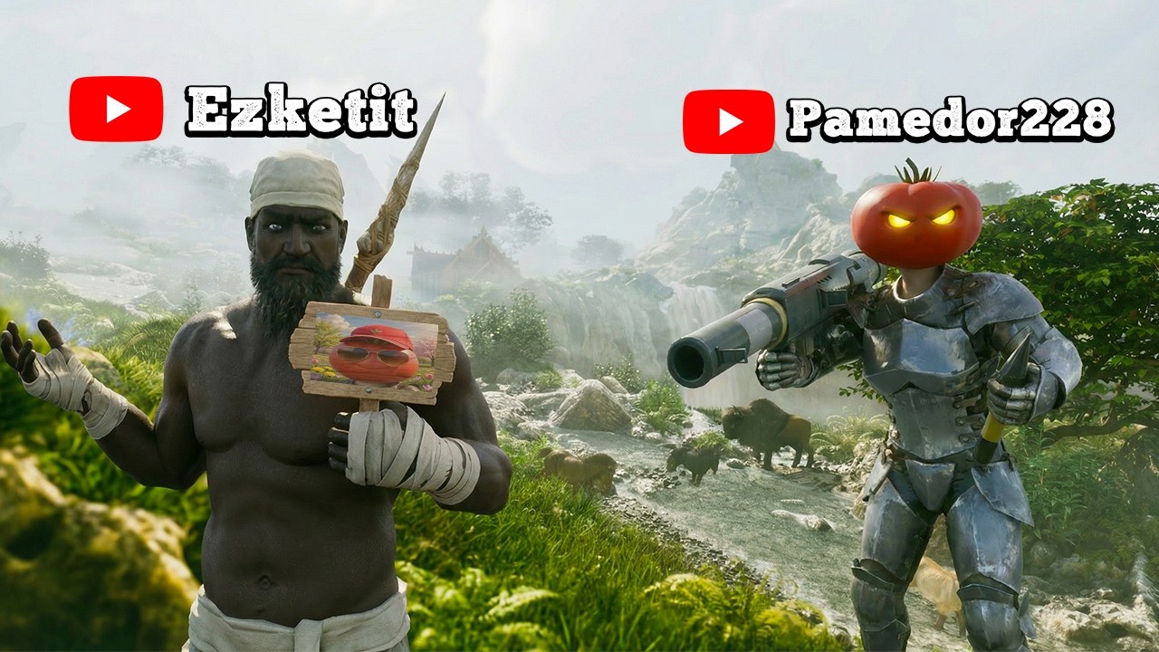 ПЕРВЫЙ ДЕНЬ ВЫЖИВАНИЯ на ЗАБИТОМ СЕРВЕРЕ в ARK ft. @Ezketit