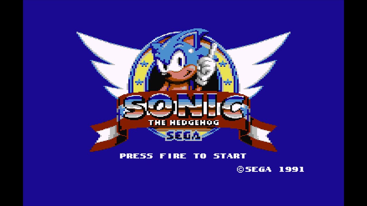 Sonic the Hedgehog [NTSC] (Commodore 64) Full Game & All Emeralds
