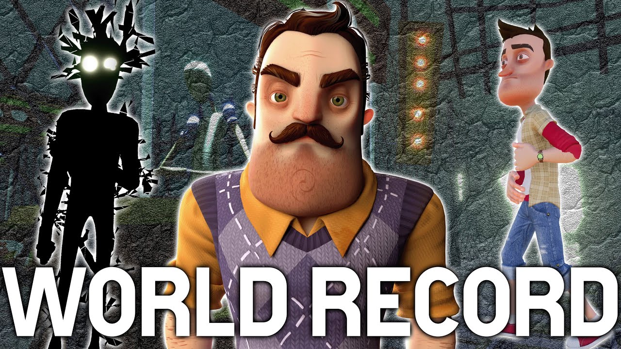 Hello Neighbor PC Any% World Record Speedrun (SUB 5:20)