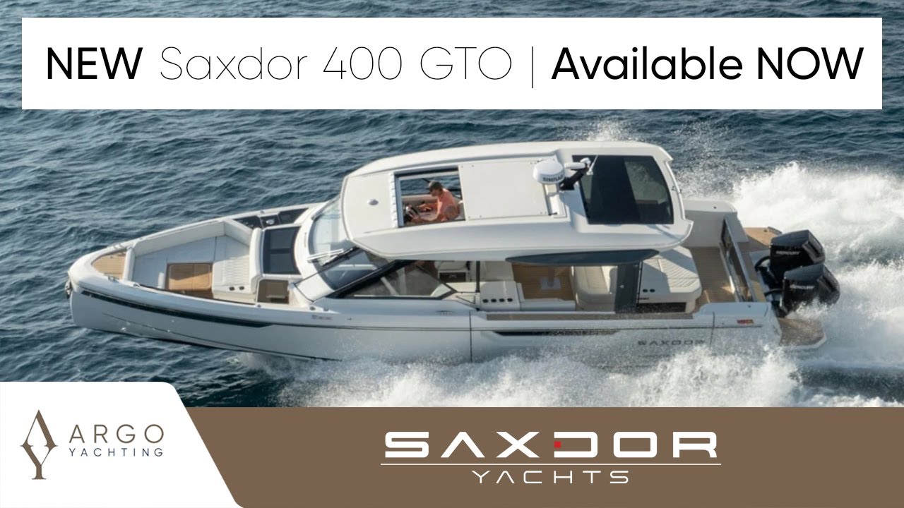 NEW Saxdor 400 GTO | AVAILABLE NOW in Mallorca, Spain
