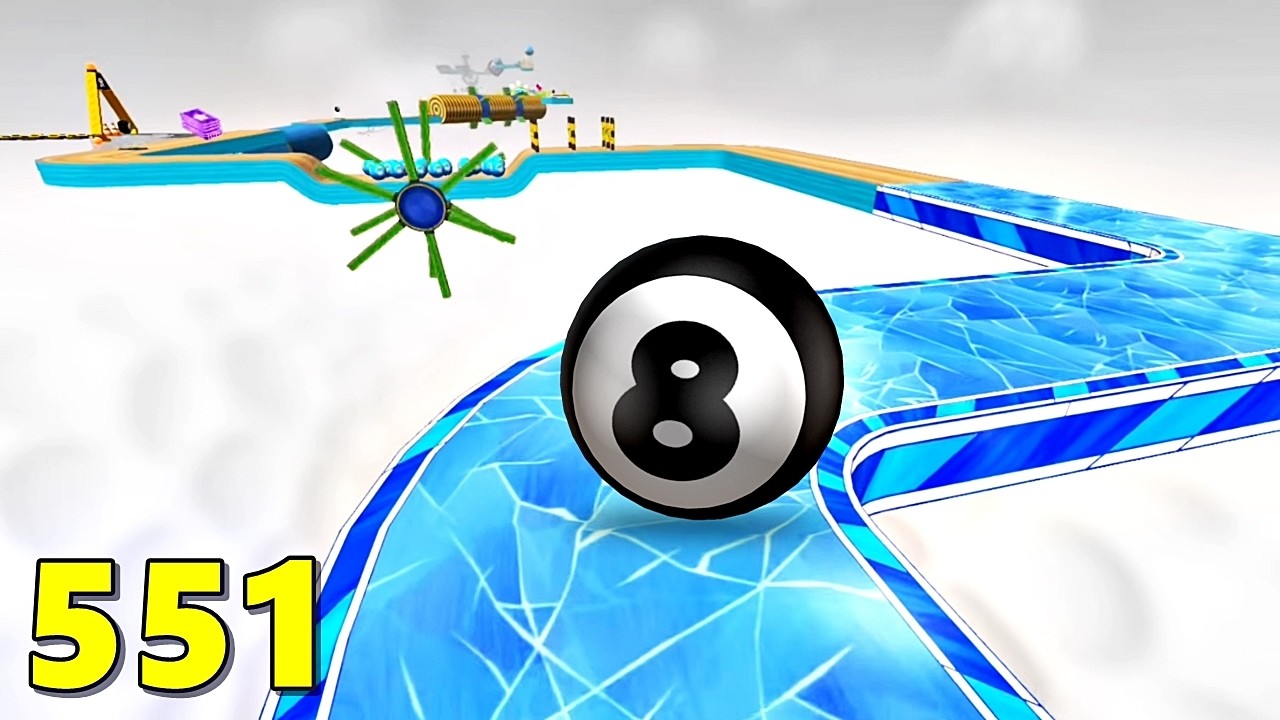 Going Balls, SpeedRun, Going Balls Portal Run Gameplay Level 1106