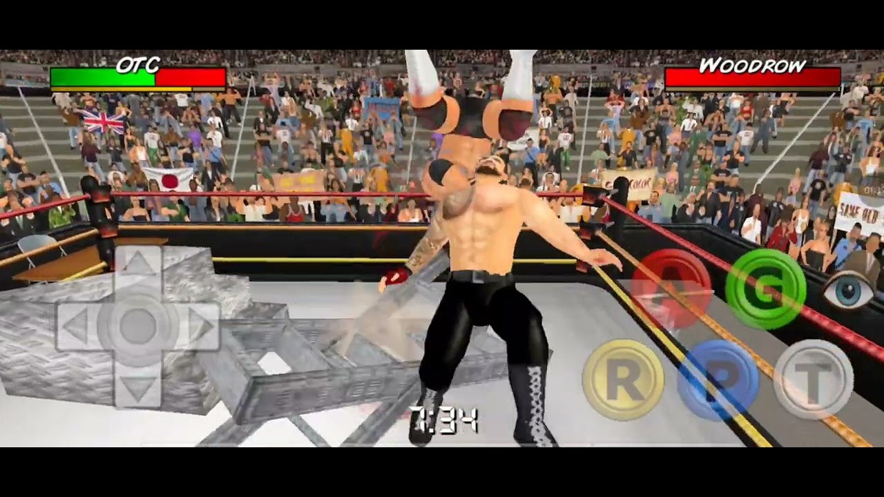 OTC vs ??? |BRUTAL Moves| #wrestlingempire #game #beast #otc #romanreigns #wcw #wwe #wrestlinggames 