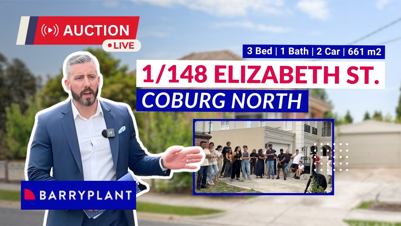 Live Auction @ 1/148 Elizabeth Street, Coburg North