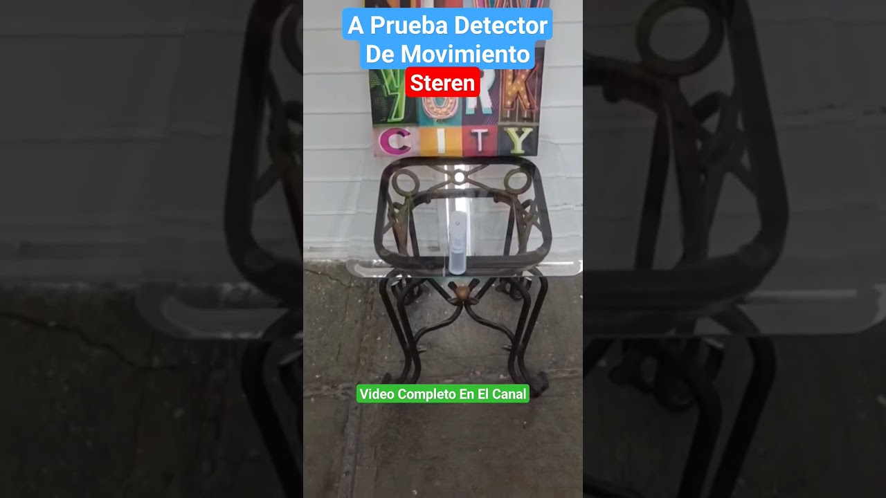 Detector De Movimiento Steren A Prueba // Alarma Para Tu Casa o Negocio // video completo canal