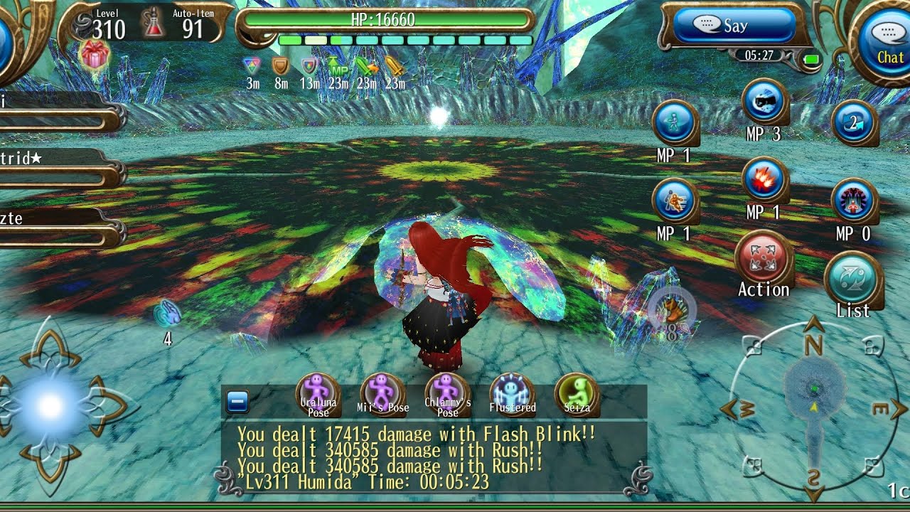 Toram Online-kn shield semi vs Humida ultimate solo 