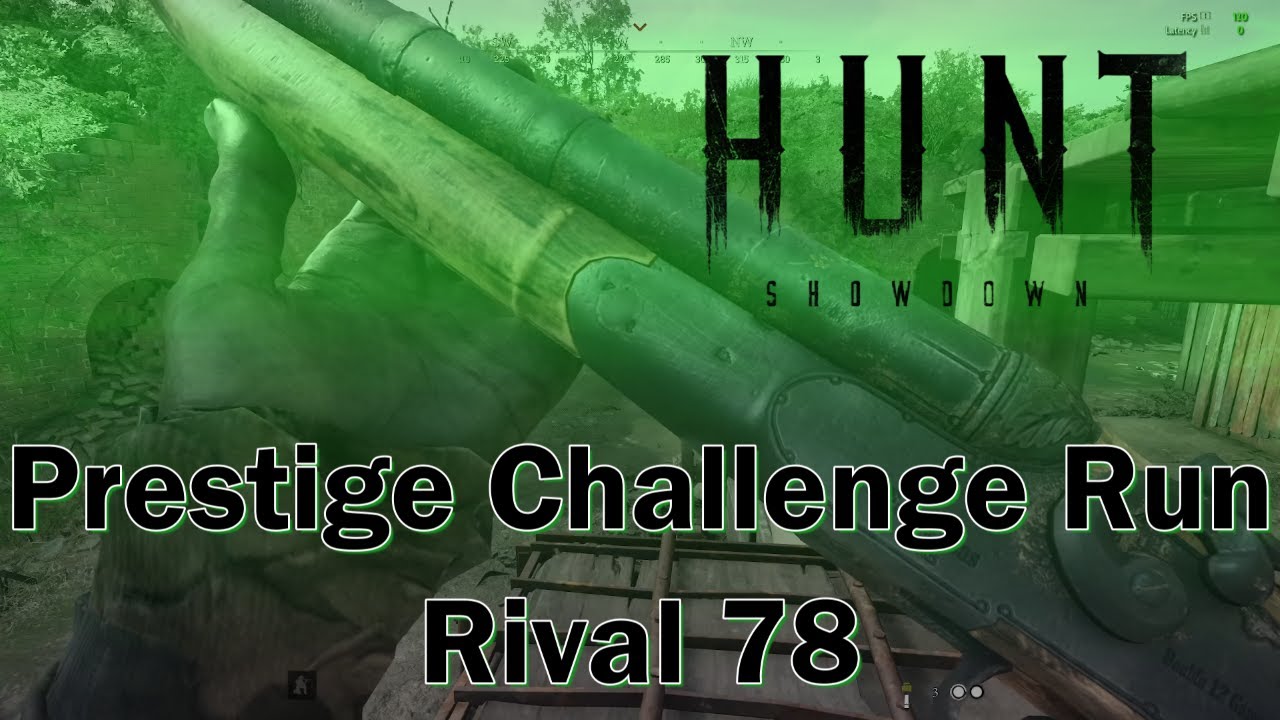 So I ran the Rival 78 for an entire prestige in Hunt:Showdown... (Wheel of pain challenge EP.1)