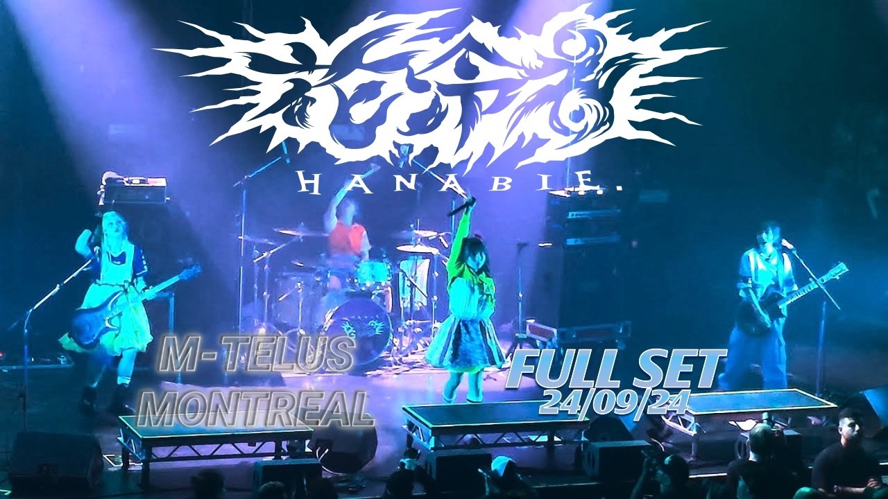 Hanabie (Full Set) - Live MTelus - Montréal QC - 24/09/24 - HD 4K