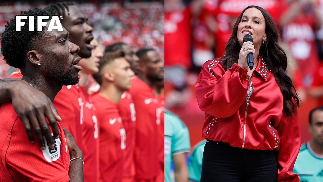Alanis Morissette Sings Canada's National Anthem | FIFA World Cup 2026 Opening Match