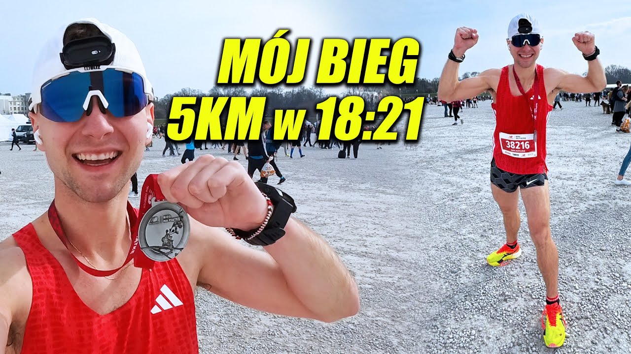 POBIEGŁEM 5km w 18:21.... | NEW BALANCE BIEG NA PIĄTKE | WARSZAWA