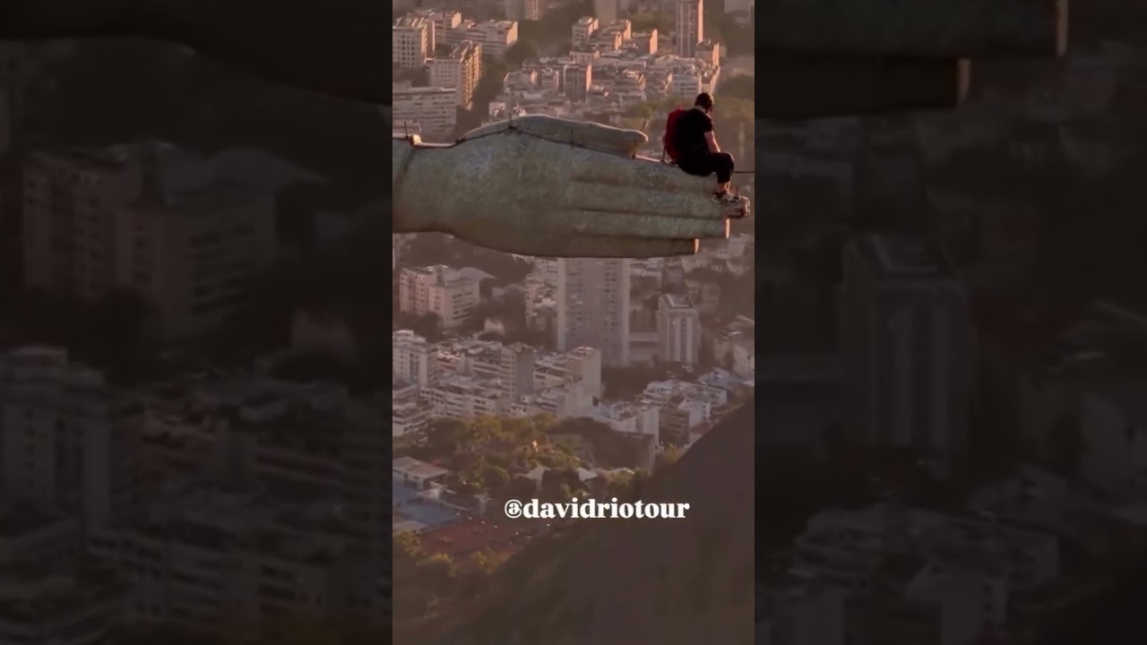 ⚠️ Homem que saltou do Cristo Redentor &eacute; investigado por crime contra patrim&ocirc;nio