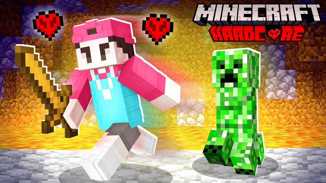Ich habe NUR EIN LEBEN in Minecraft! | Hardcore #1