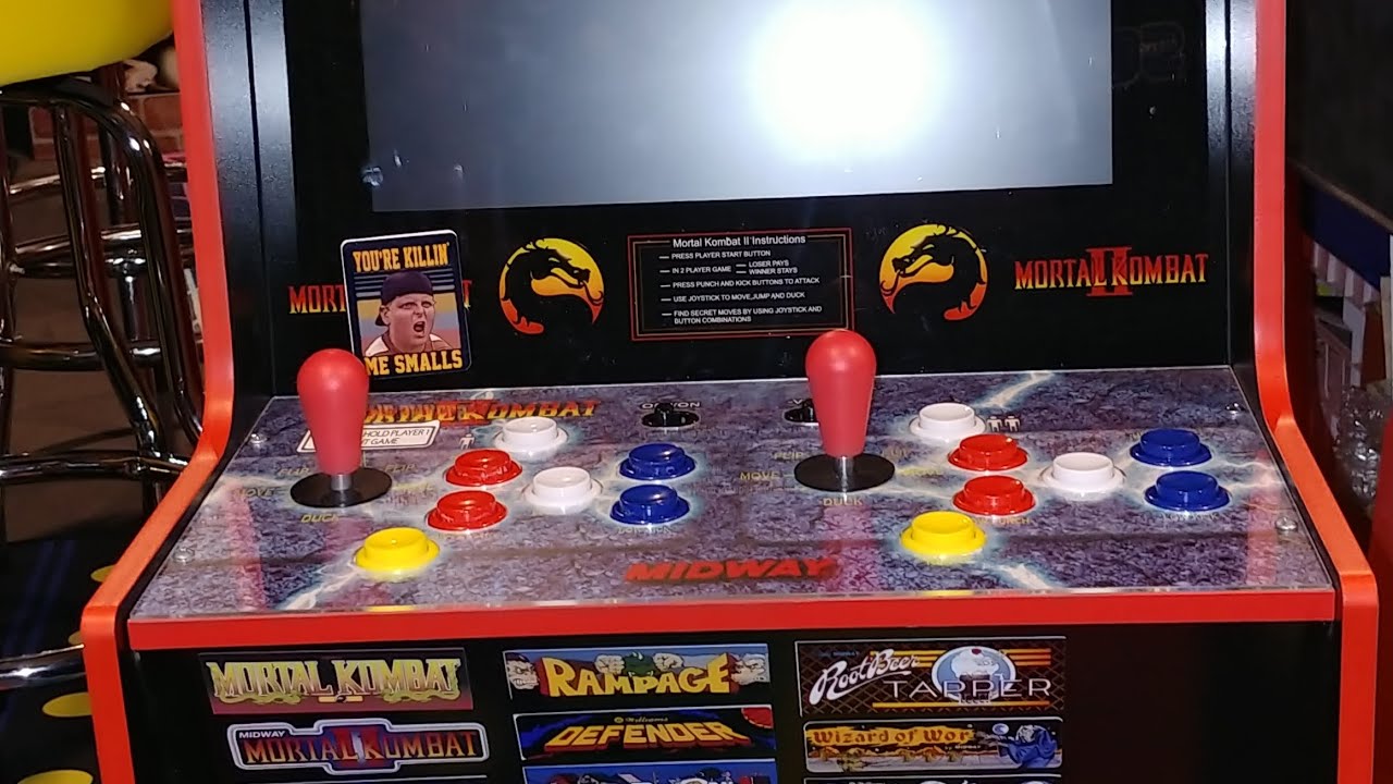 Arcade1up mortal Kombat anniversary and mortal Kombat 2 legacy comparison