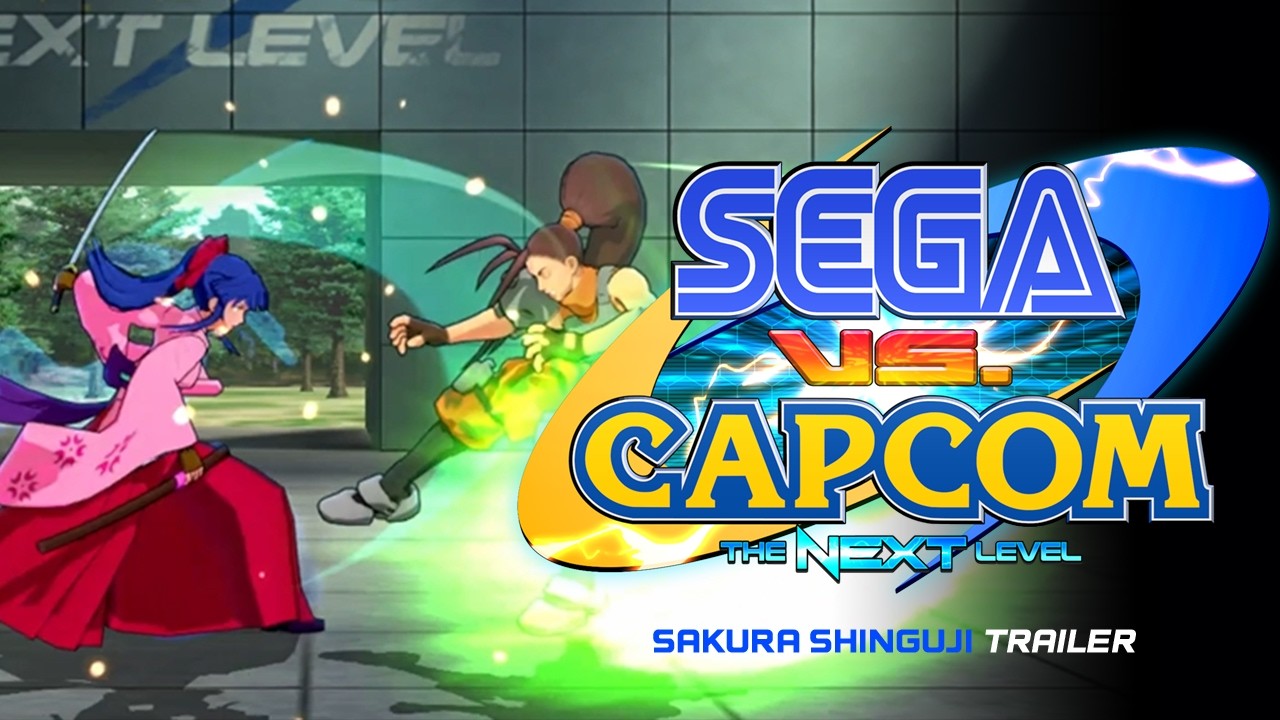 SEGA vs CAPCOM: The Next Level - SAKURA SHINGUJI Trailer