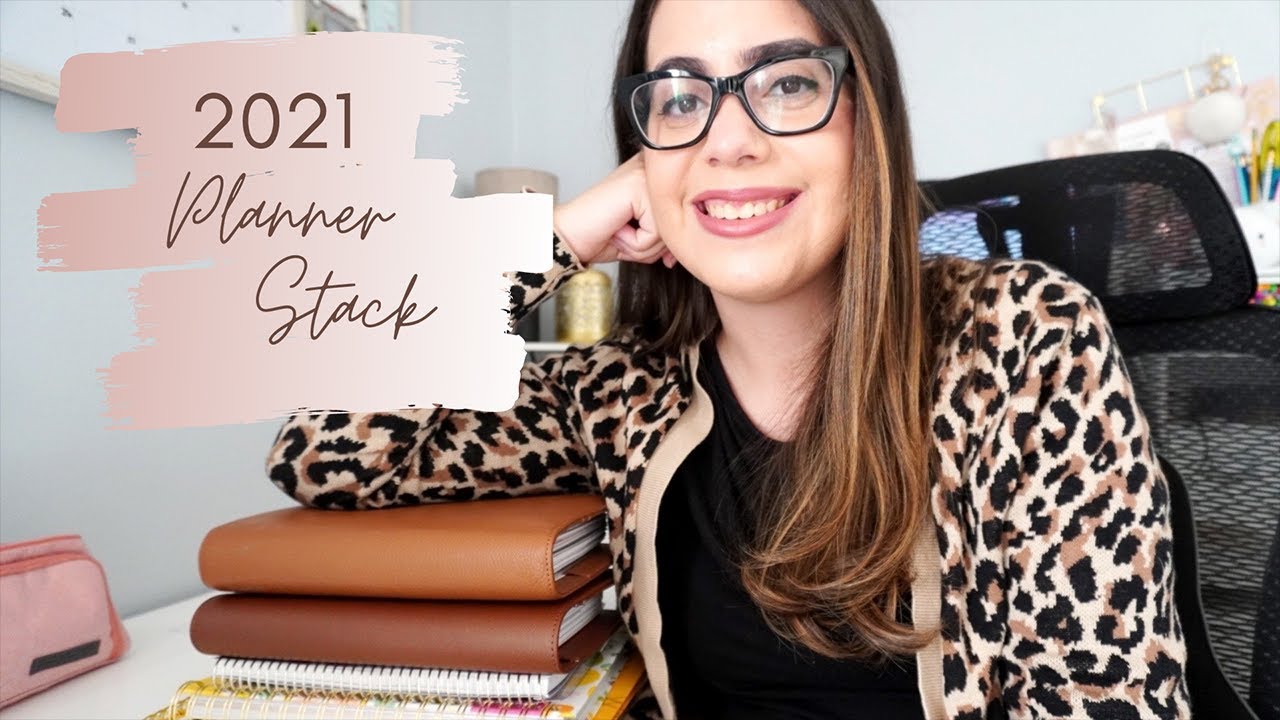 My 2021 Planner Stack