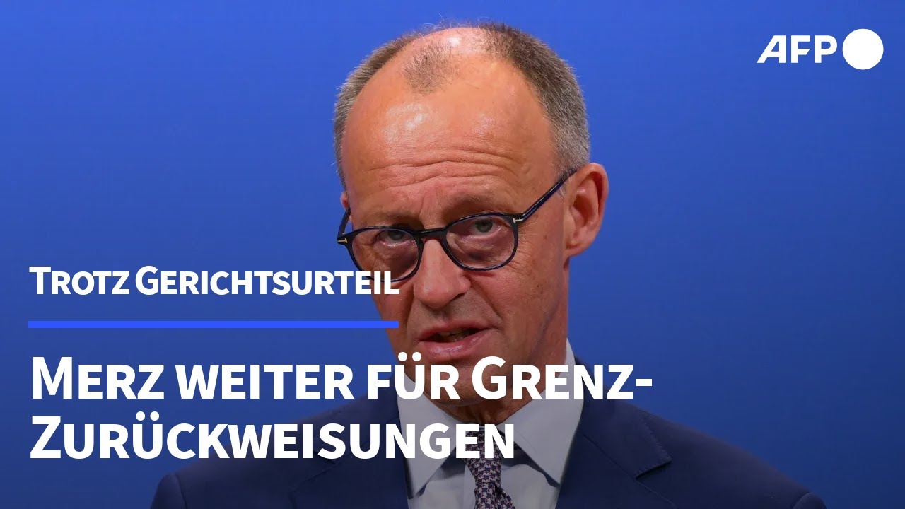 Merz: Zurückweisungen für 