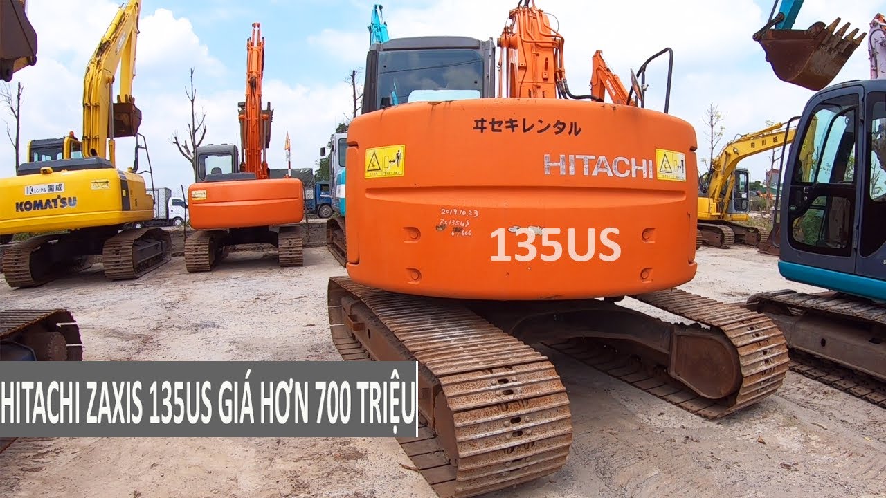 Tìm Hiểu Siêu Phẩm HITACHI ZAXIS 135US Đời 2006 Giá Hơn 700 Triệu Đồng | Xuân Mạnh Vlogs