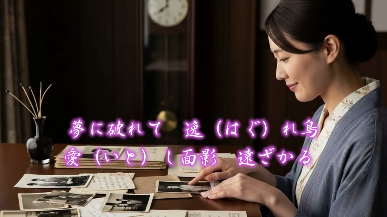 雪に耐えて梅花麗し～風に吹かれて　なお高く　凛と咲くのが　女の意地～