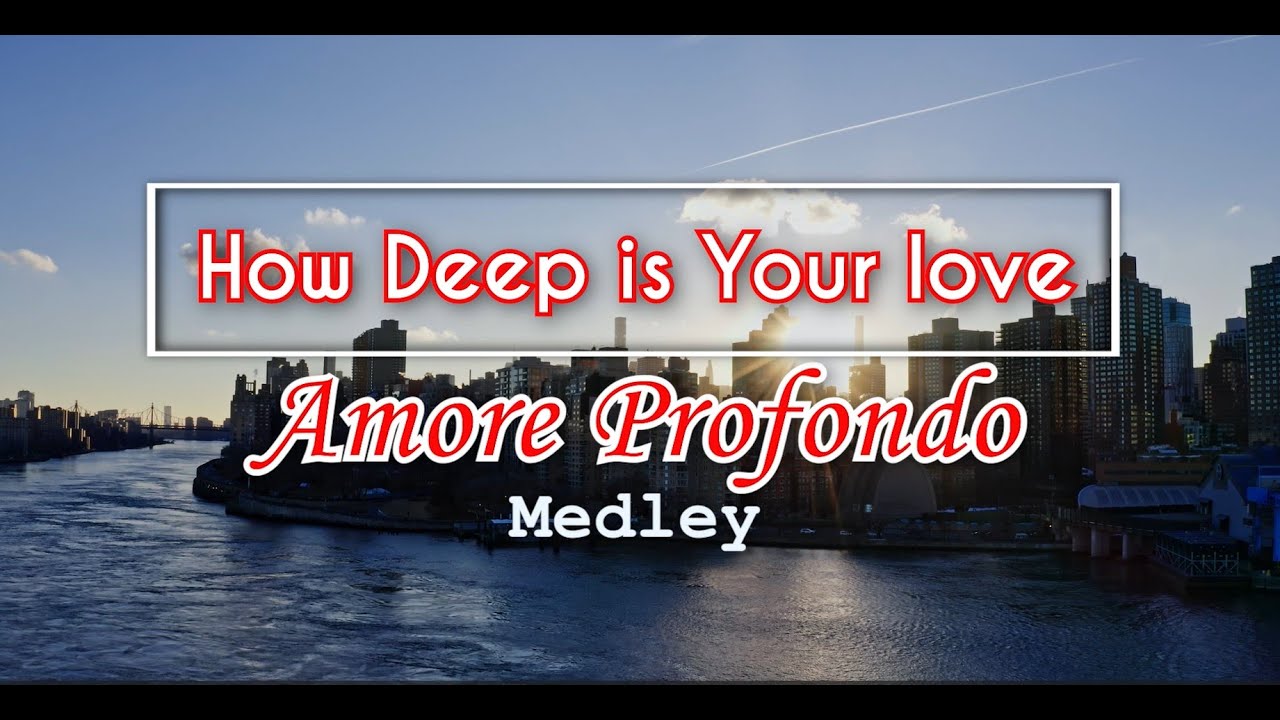 HOW DEEP IS YOUR LOVE - AMORE PROFONDO (Cover Sax alto e Piano) Medley
